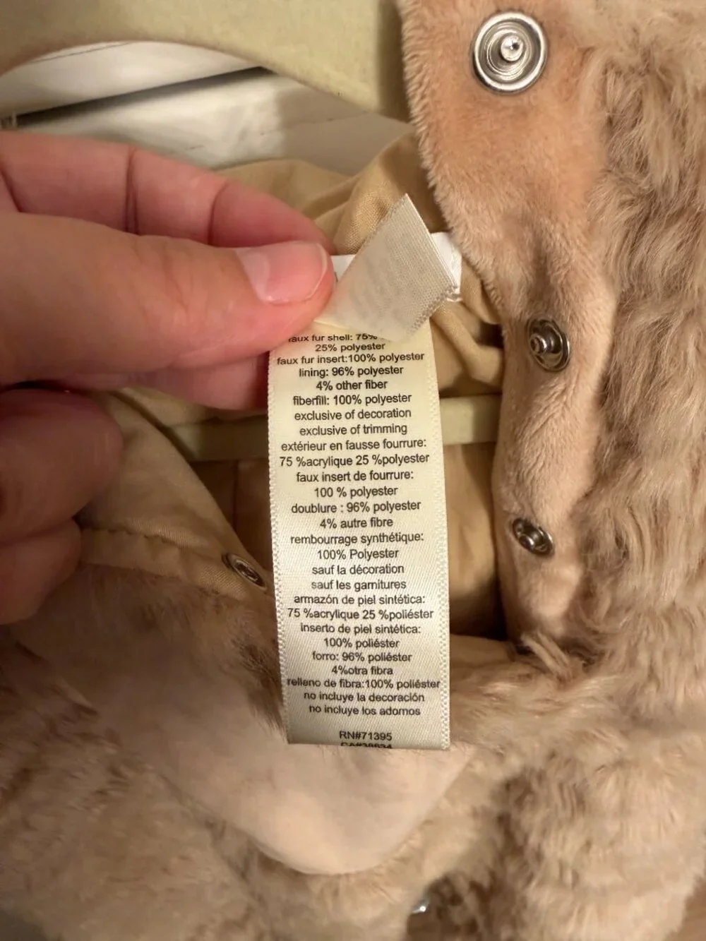 Pottery Barn Kids Baby Labradoodle Dog Halloween Costume 2024, Size 0-6m - Picture 8 of 10